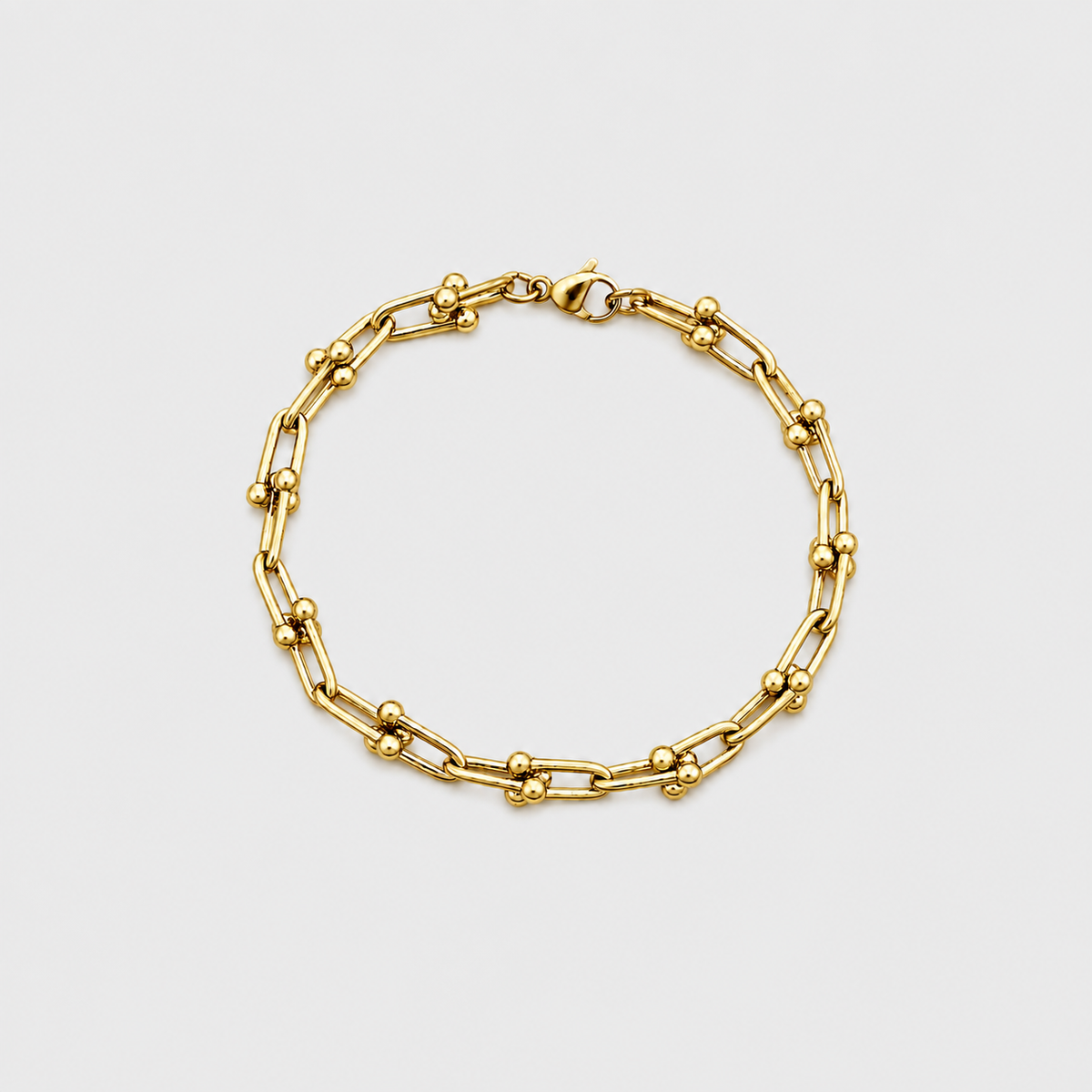 Shark Link Bracelet (gold)