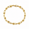 Shark Link Bracelet (gold)