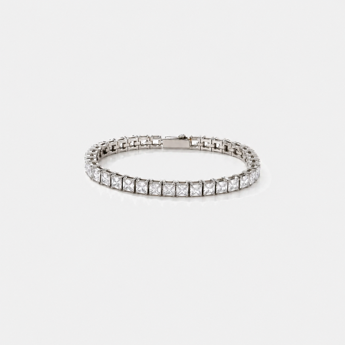 ACULA Vortex Tennis Bracelet in silver