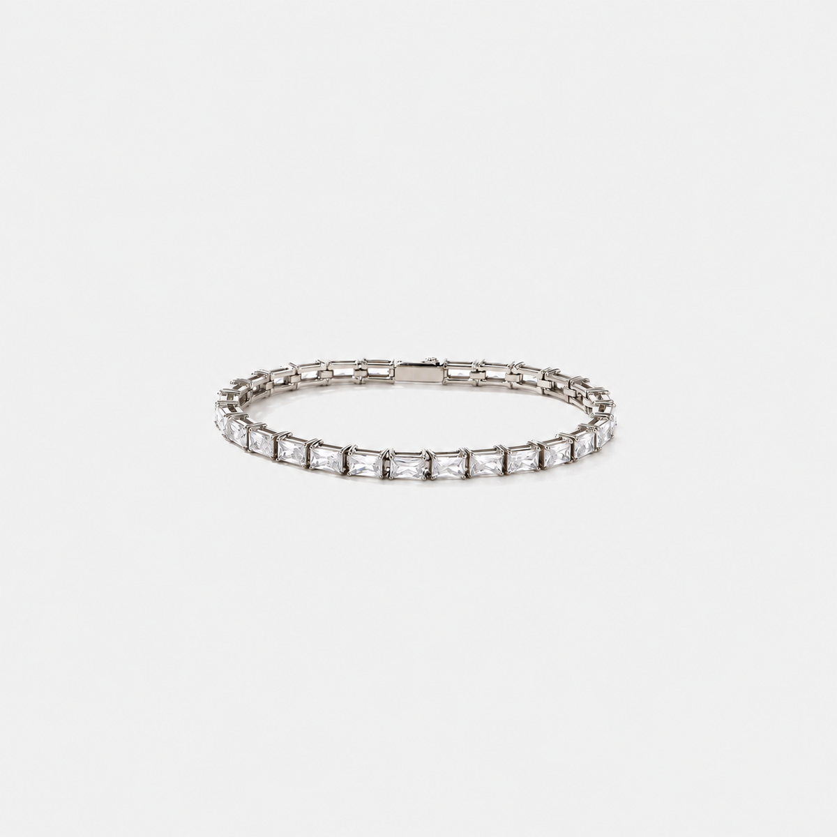 Vortex Square Tennis Bracelet