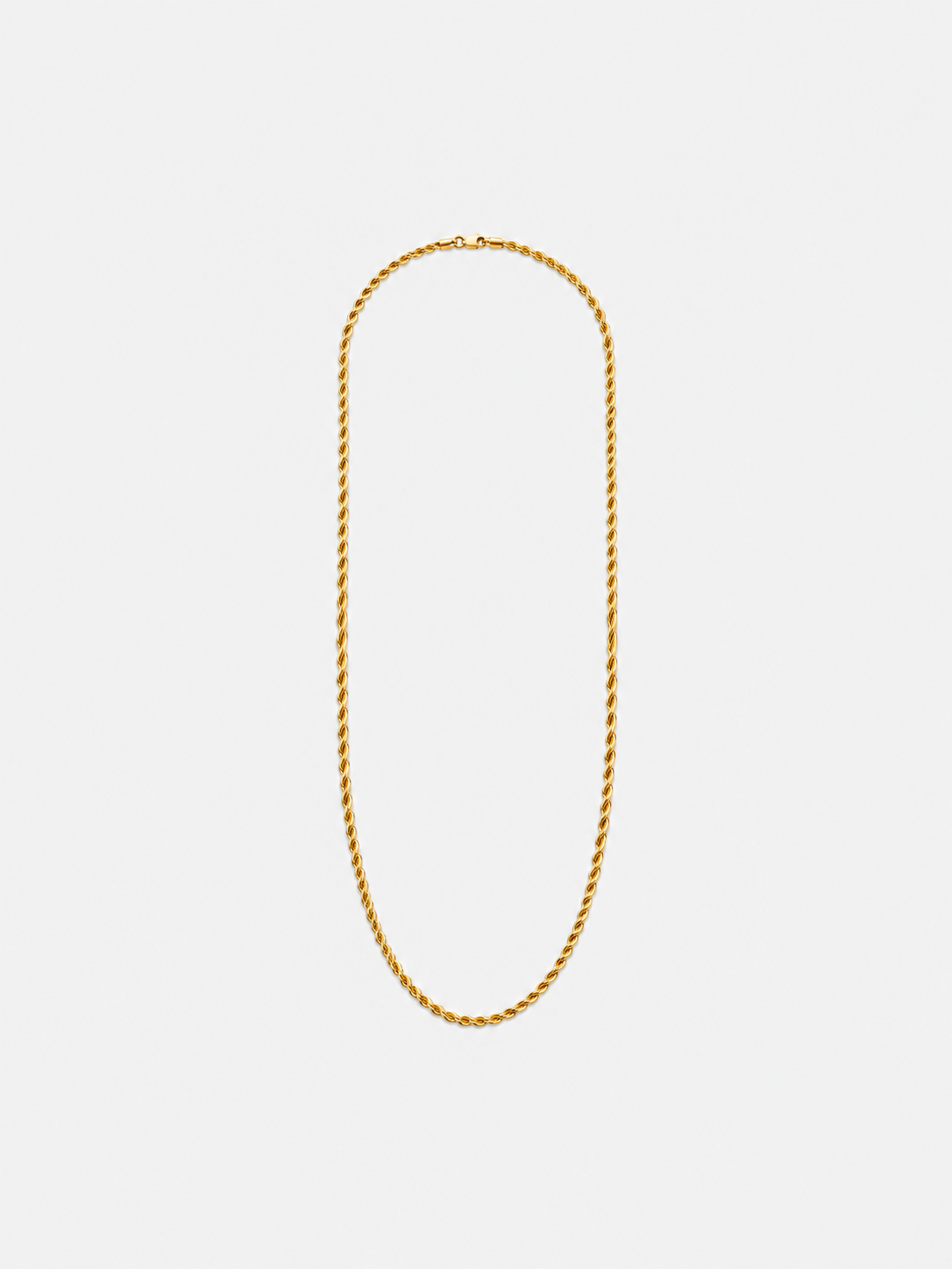 ACULA Italian Gold Rope Chain Necklace