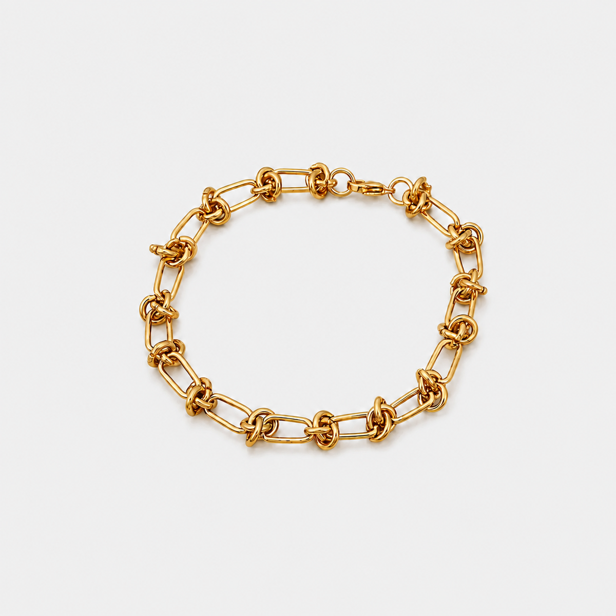 ACULA Tether Bracelet in gold