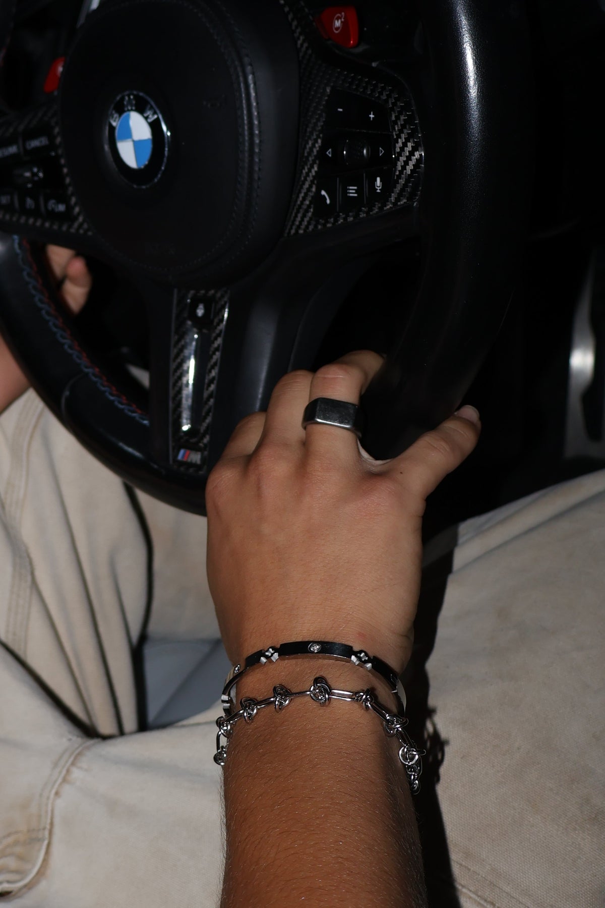 ACULA Tether Bracelet in silver, view 3